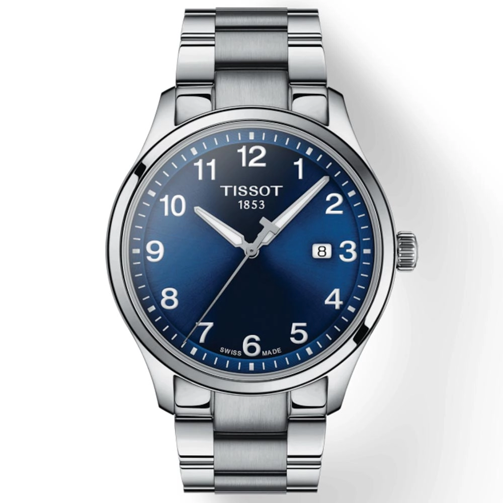 Tissot Gent XL Classic 42mm Blue Dial Quartz Watch T1164101104700