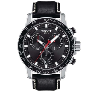 Tissot Supersport Chrono 45.5mm Black Dial Quartz Gents Watch T1256171605100