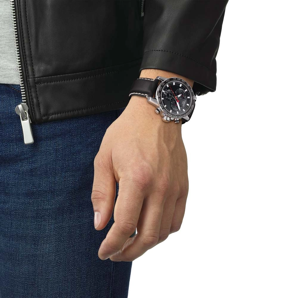 Tissot Supersport Chrono 45.5mm Black Dial Quartz Gents Watch T1256171605100