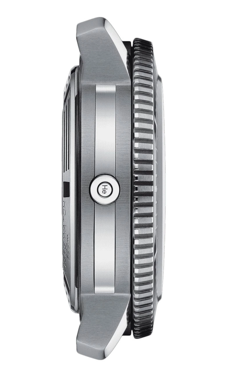 Tissot T-Sport Seastar 2000 Professional Powermatic 80 Automatic Stainless Steel Blue Dial Date Divers Mens Watch T120.607.11.041.01
