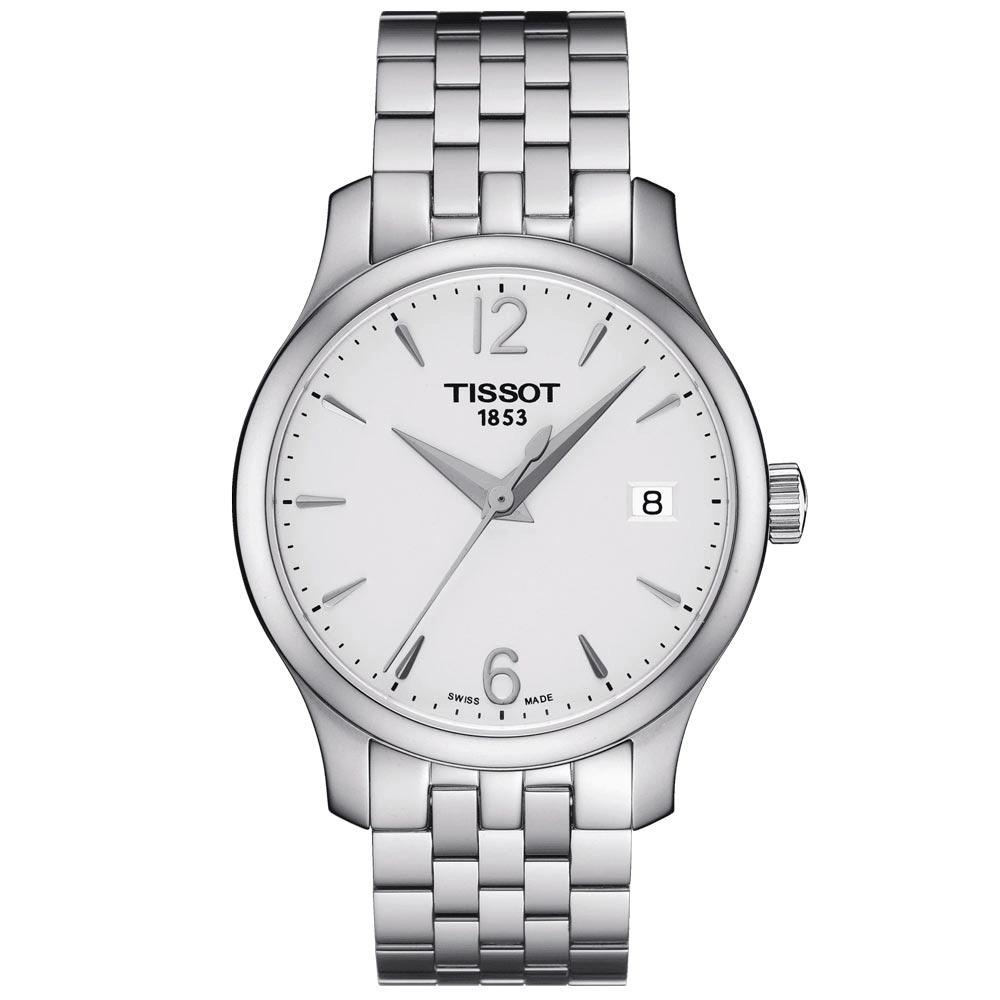 Tissot Tradition Lady 33mm Silver Dial Quartz Watch T0632101103700