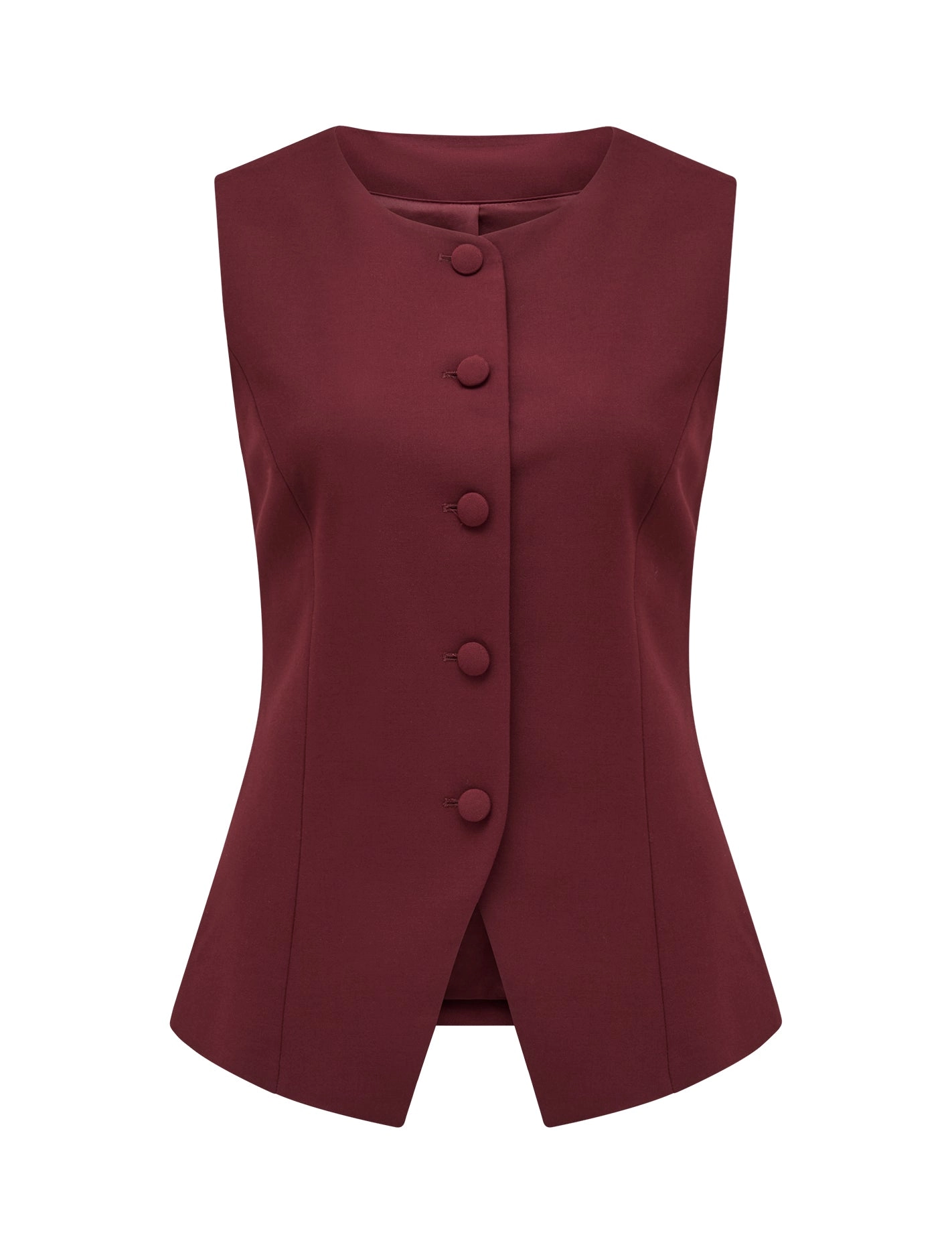 Toni High Neck Waistcoat