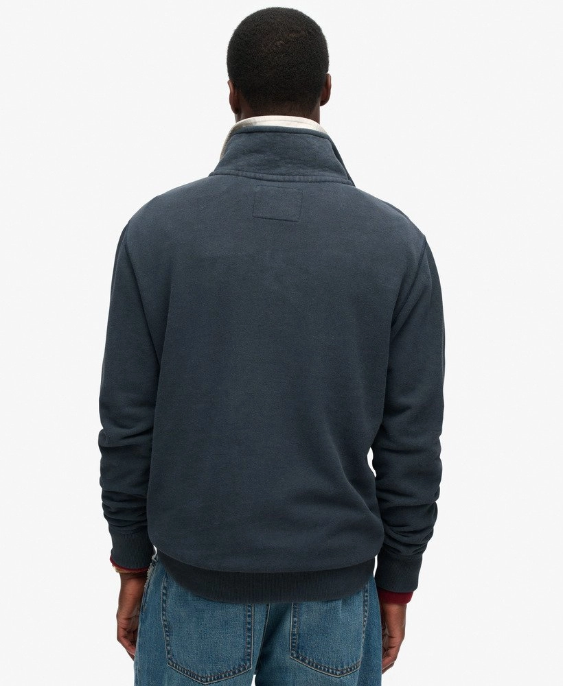 Track & Field Graphic Half Zip | Eclipse Navy