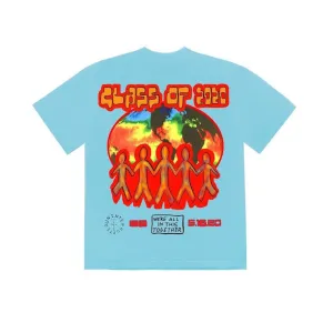Travis Scott Cactus Jack C/O 2020 T-shirt Light Blue