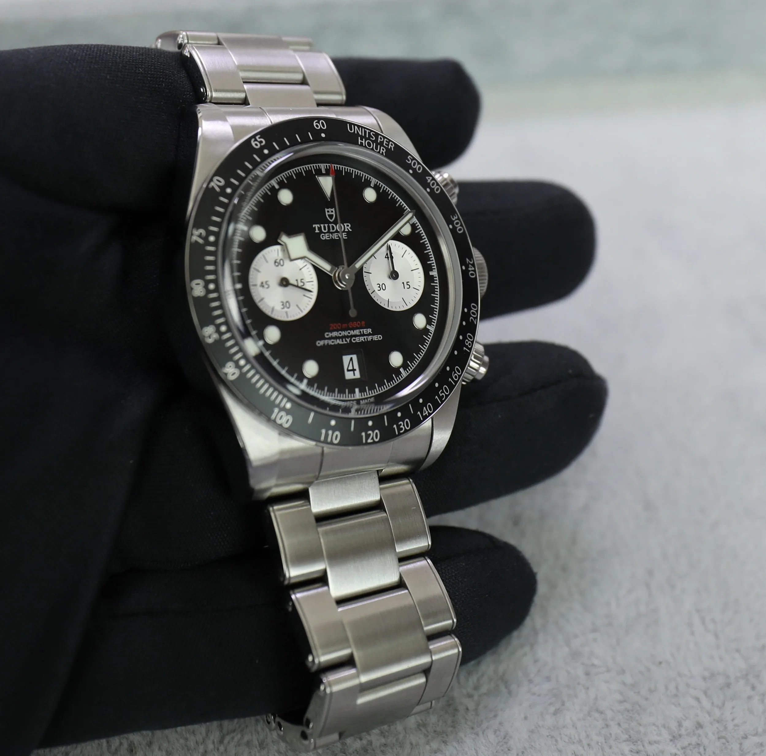 Tudor Black Bay Chronograph Black Dial Reverse Panda 41mm