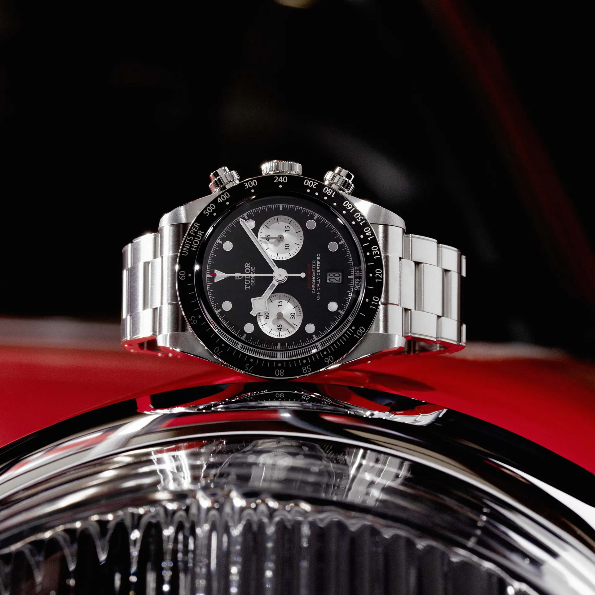 Tudor Black Bay Chronograph Black Dial Reverse Panda 41mm
