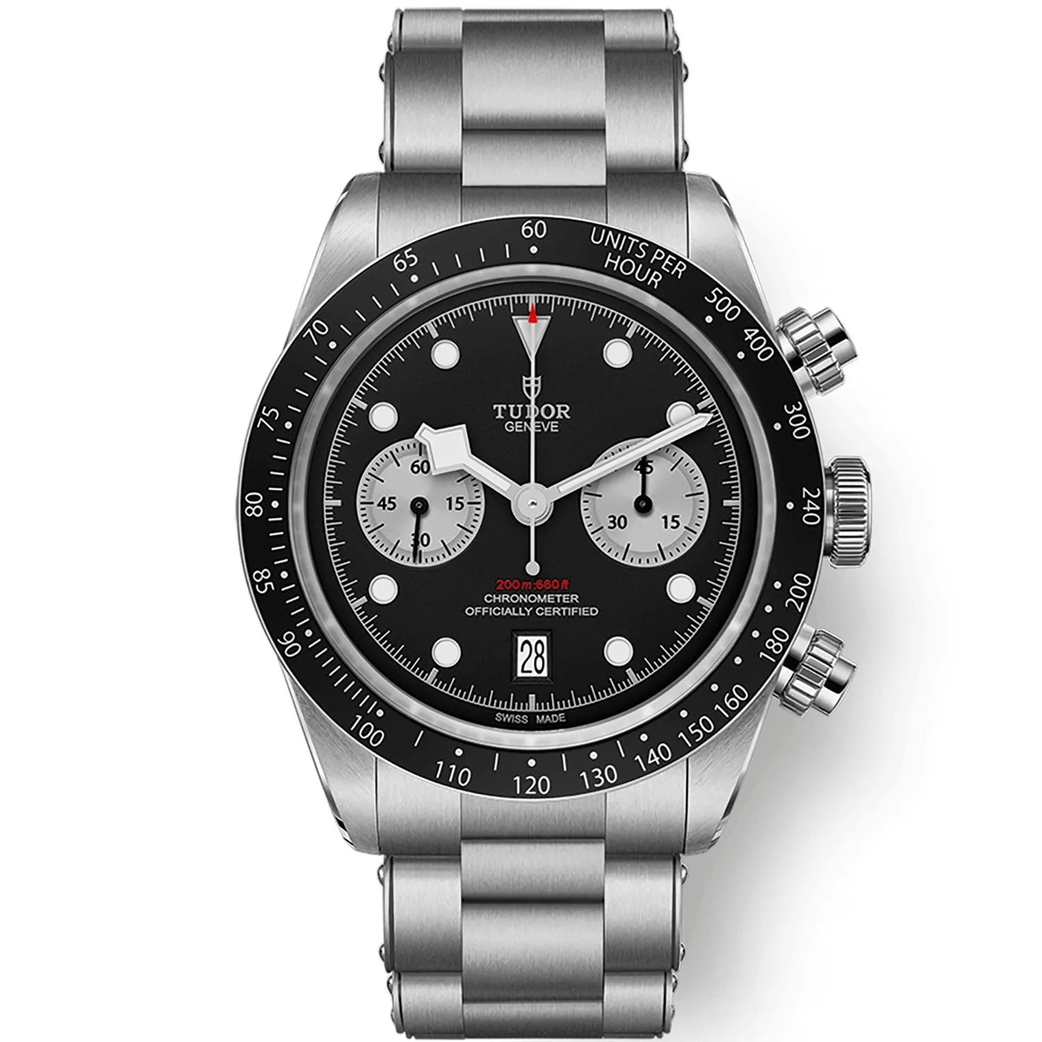 Tudor Black Bay Chronograph Black Dial Reverse Panda 41mm