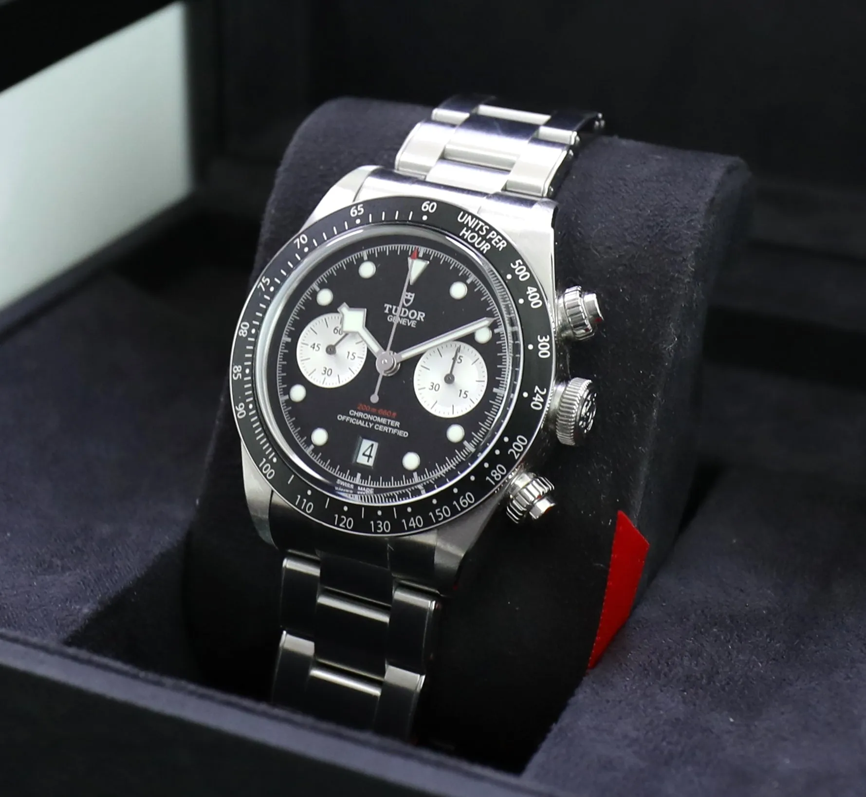Tudor Black Bay Chronograph Black Dial Reverse Panda 41mm