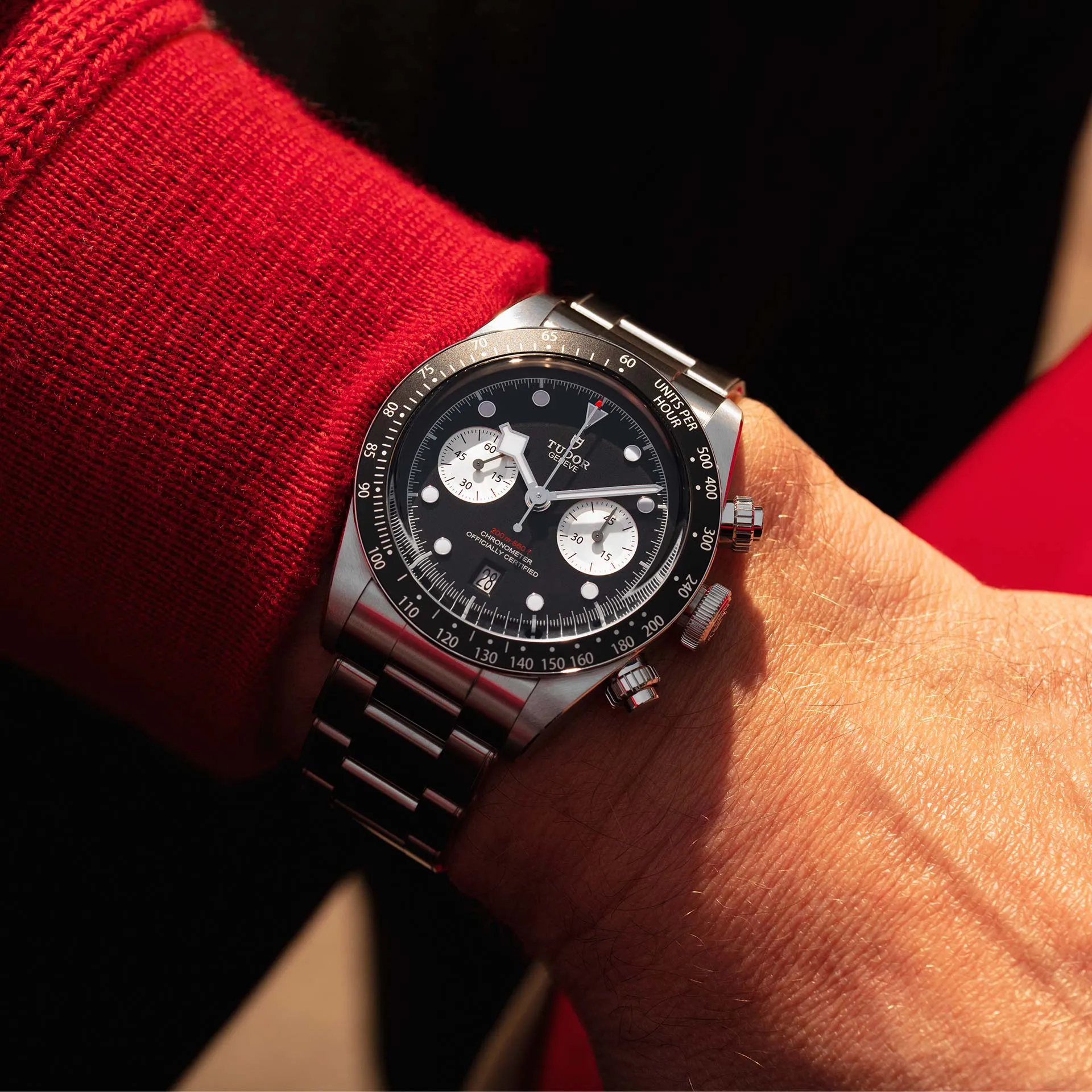 Tudor Black Bay Chronograph Black Dial Reverse Panda 41mm