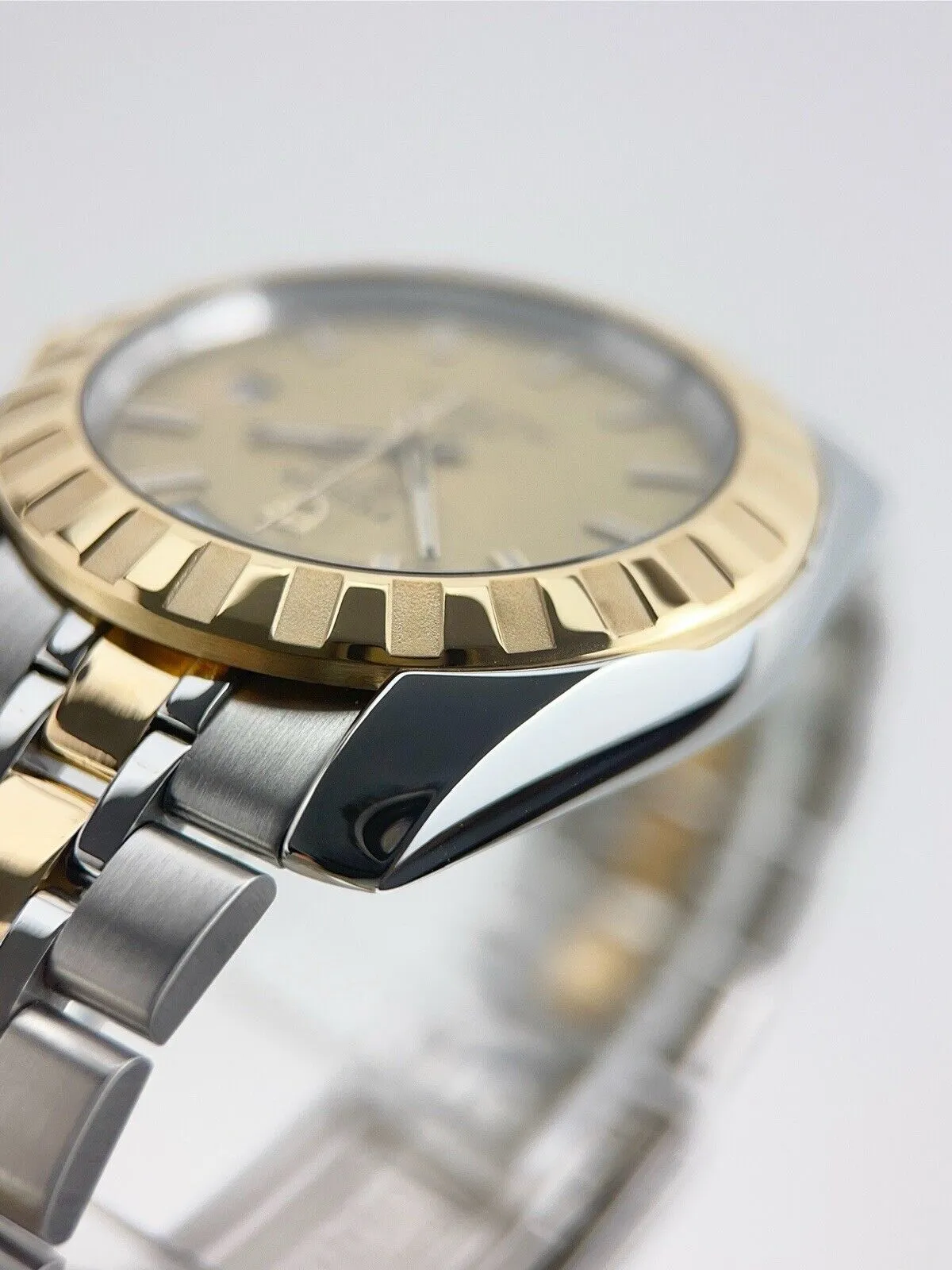 Tudor Classic Steel And Gold 40mm Automatic Men’s Watch 23013 - Box and Papers