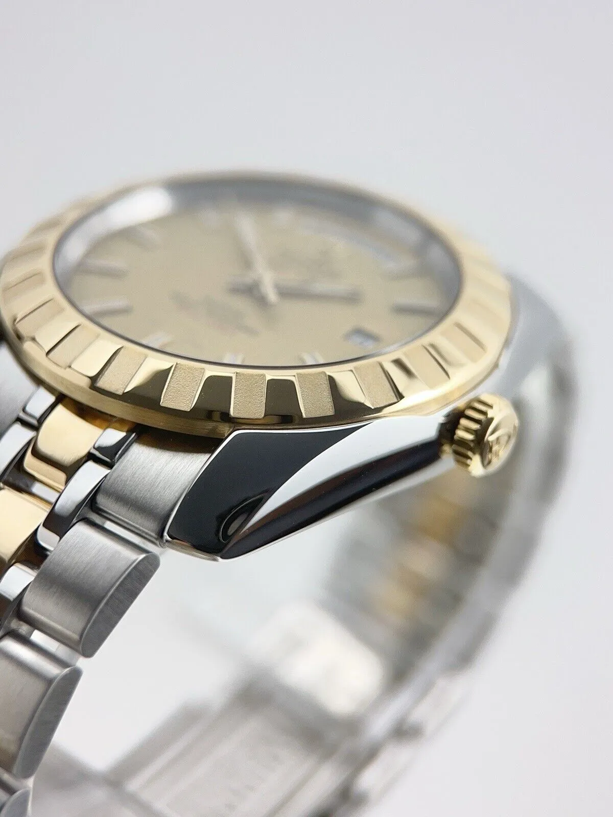 Tudor Classic Steel And Gold 40mm Automatic Men’s Watch 23013 - Box and Papers