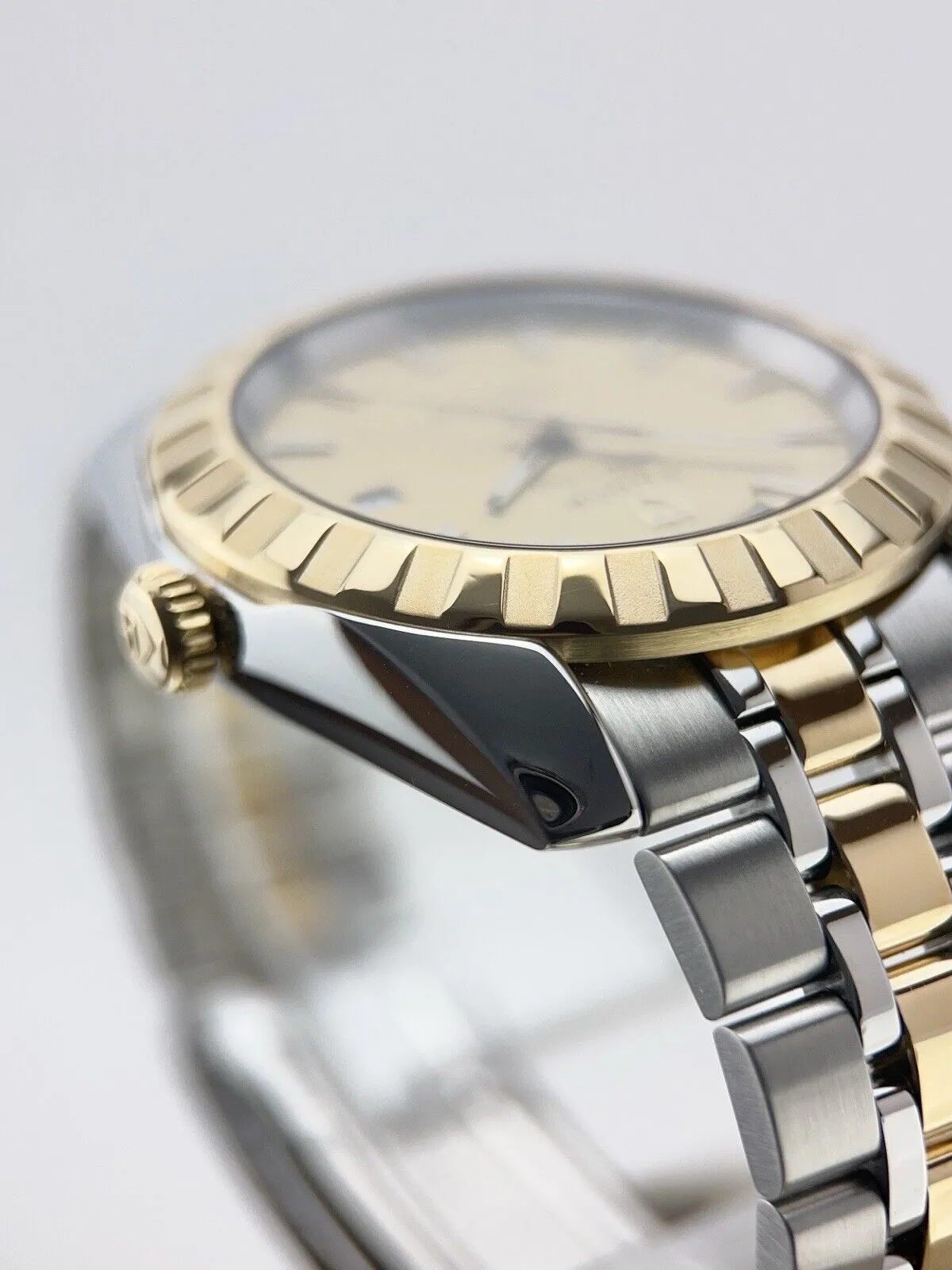 Tudor Classic Steel And Gold 40mm Automatic Men’s Watch 23013 - Box and Papers
