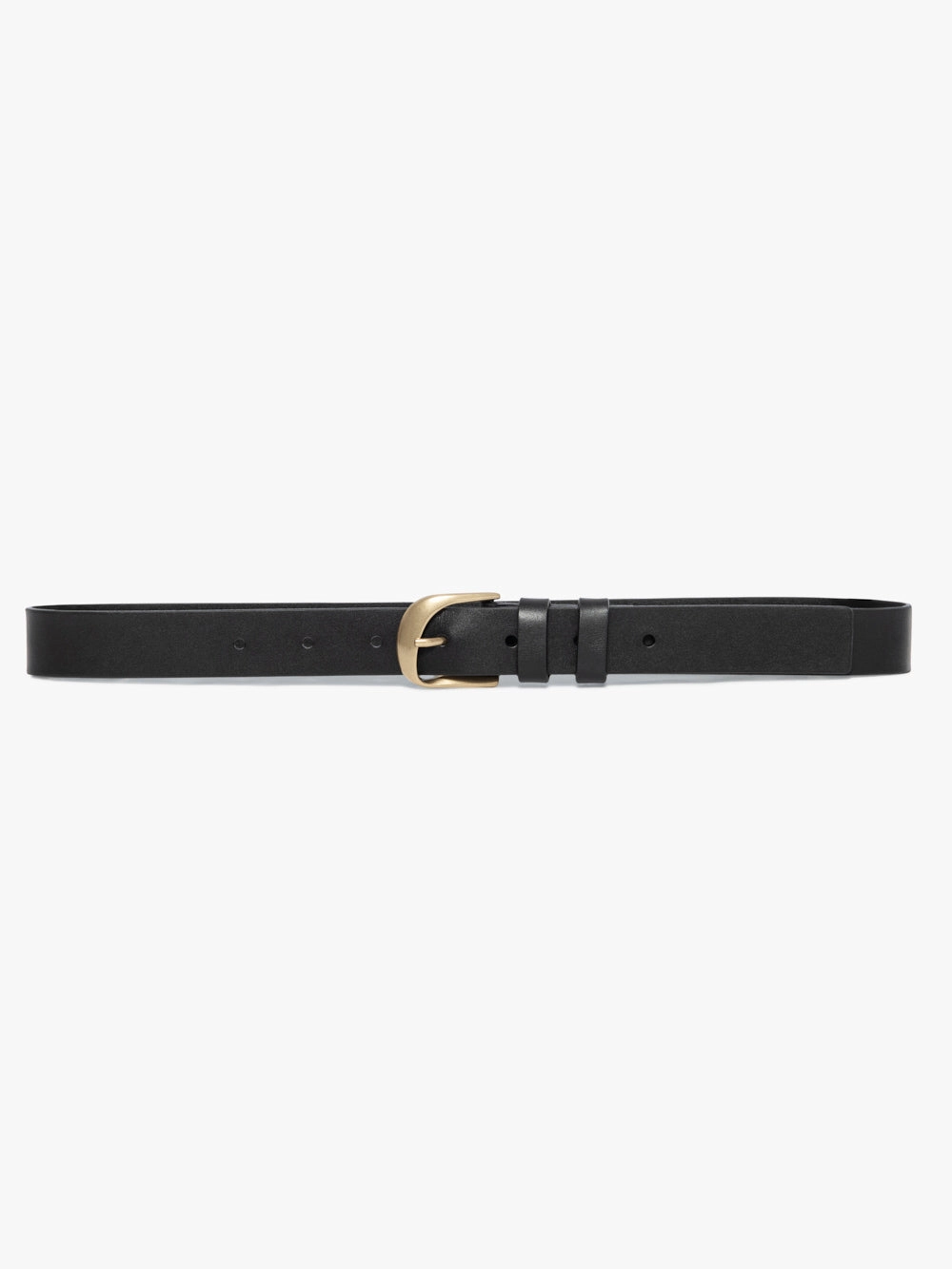 Twist Buckle Belt -- Noir