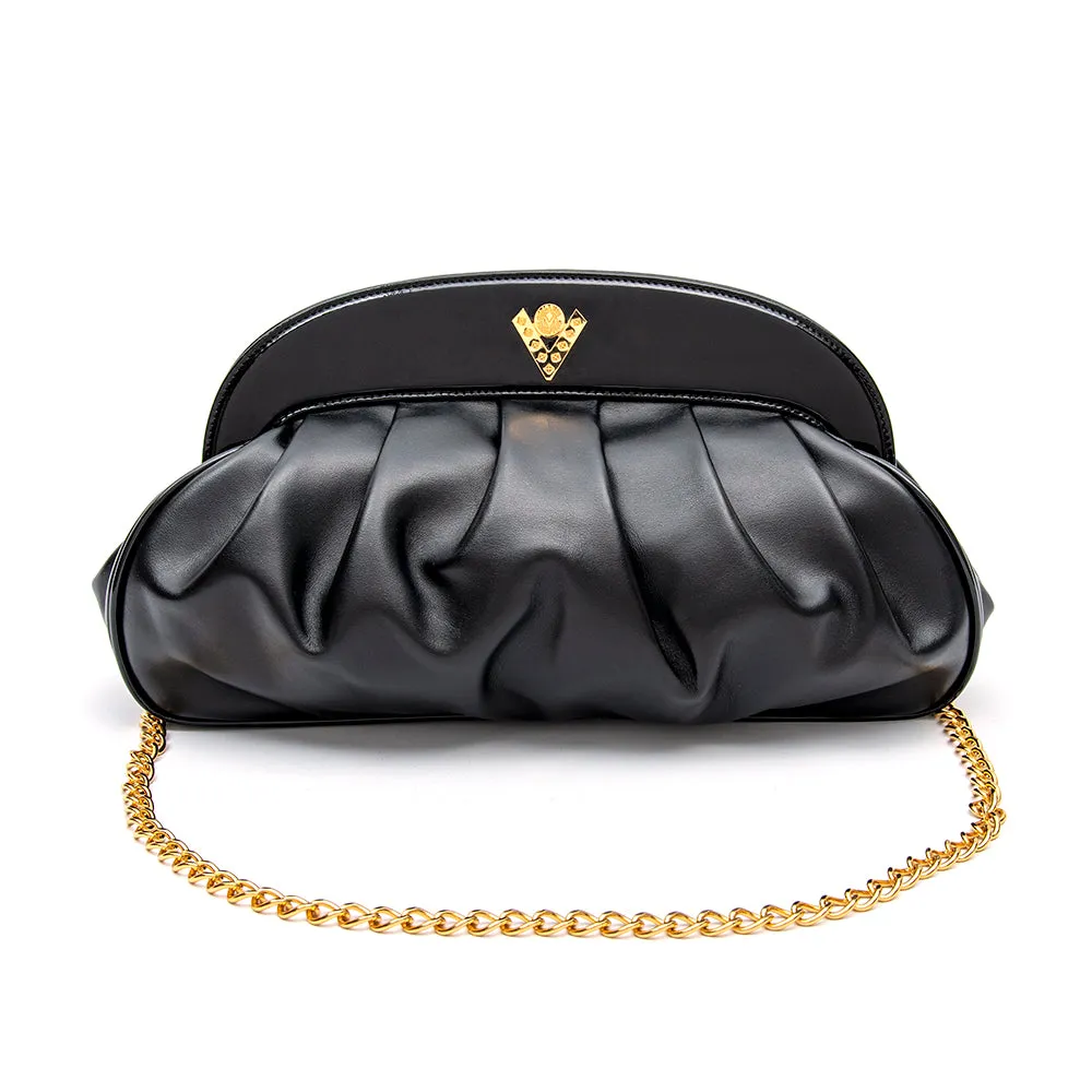 Valentino Orlandi Ladies Bag Black  Color