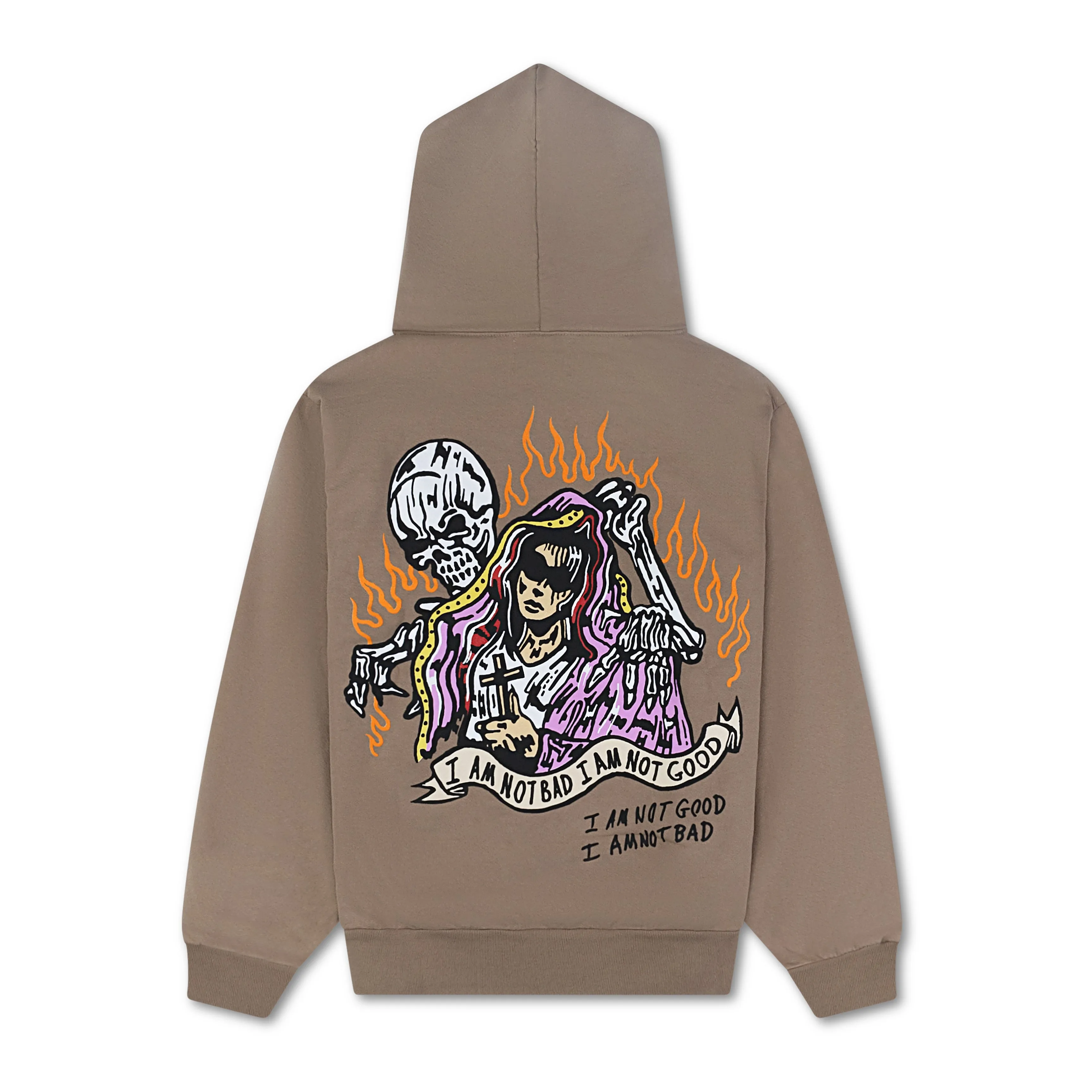 Warren Lotas Not Bad Hoody "Light Brown"
