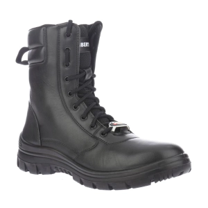 Warrior Genuine Leather Black Defence Jungle Boot for Men 3024-13_PLATOON By Liberty