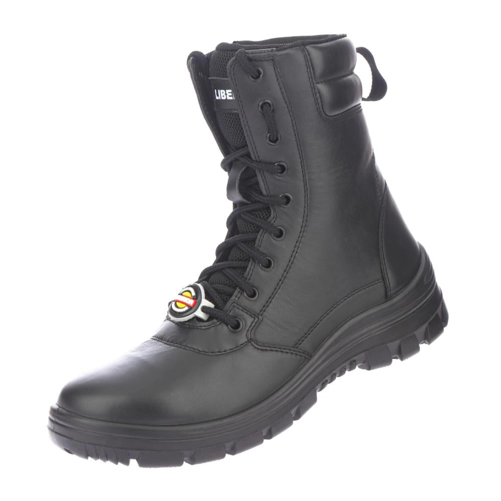 Warrior Genuine Leather Black Defence Jungle Boot for Men 3024-13_PLATOON By Liberty