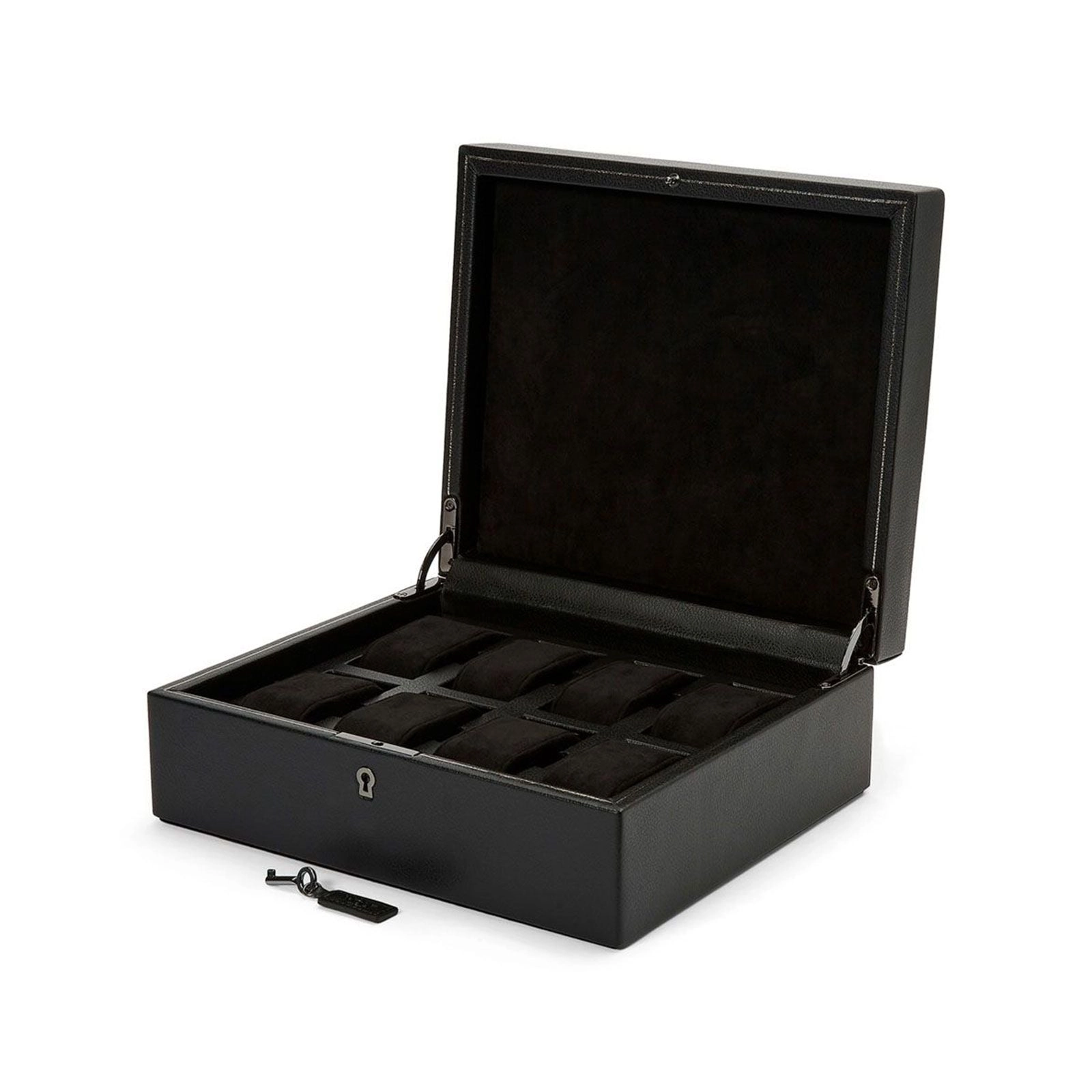 Wolf British Racing Eight Piece Watch Box Black 792602