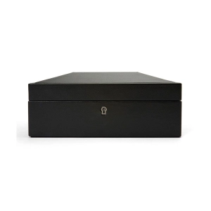 Wolf British Racing Eight Piece Watch Box Black 792602