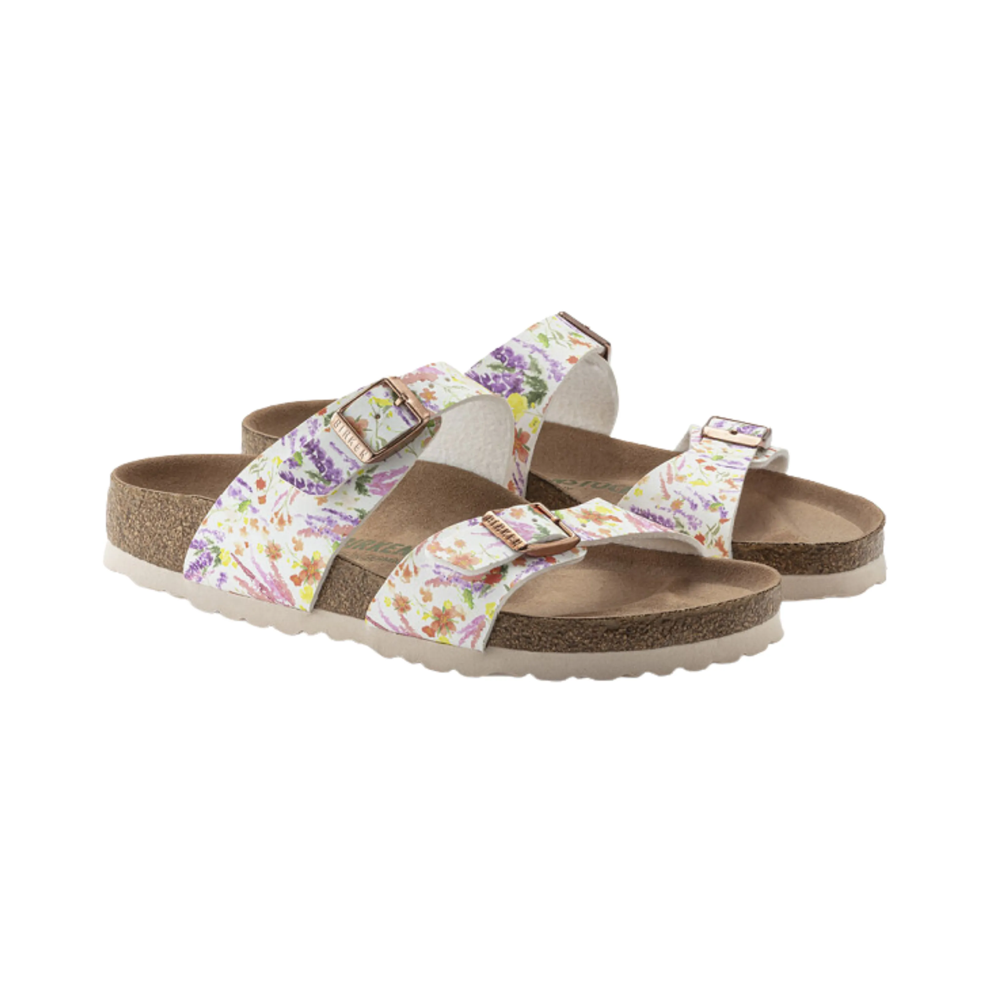 Women's Sydney Vegan (Birko-Flor) - Summer Floral Rose