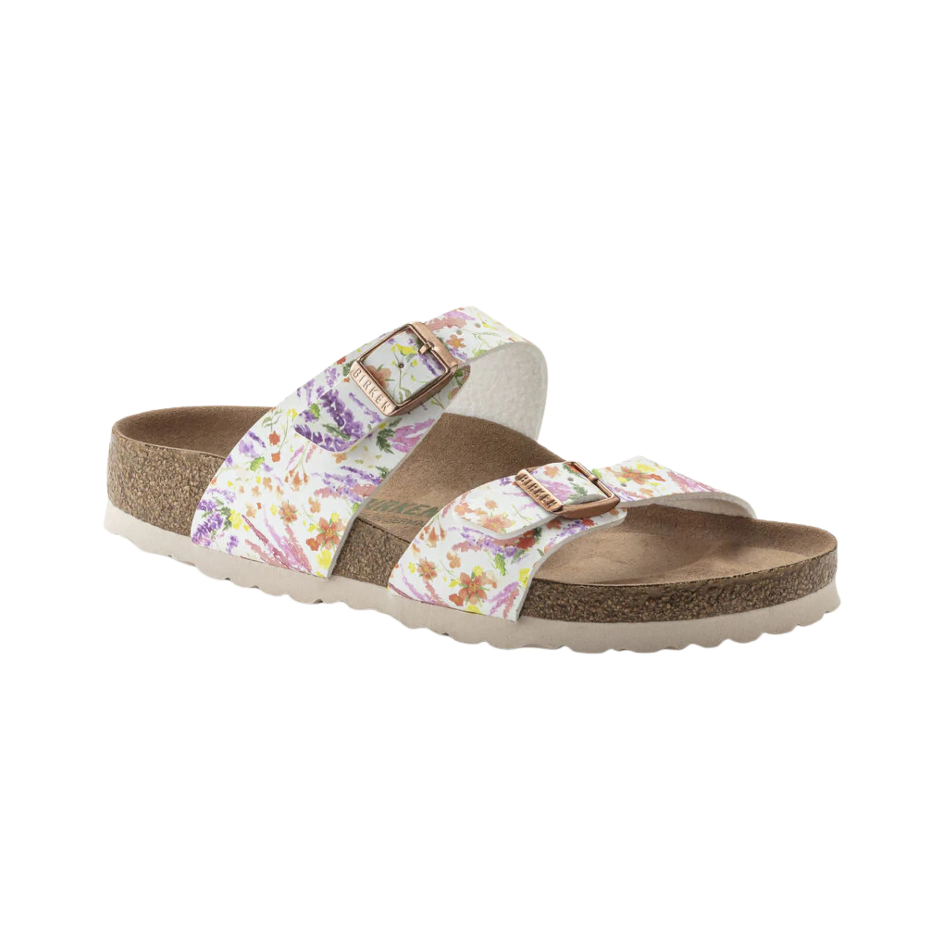 Women's Sydney Vegan (Birko-Flor) - Summer Floral Rose