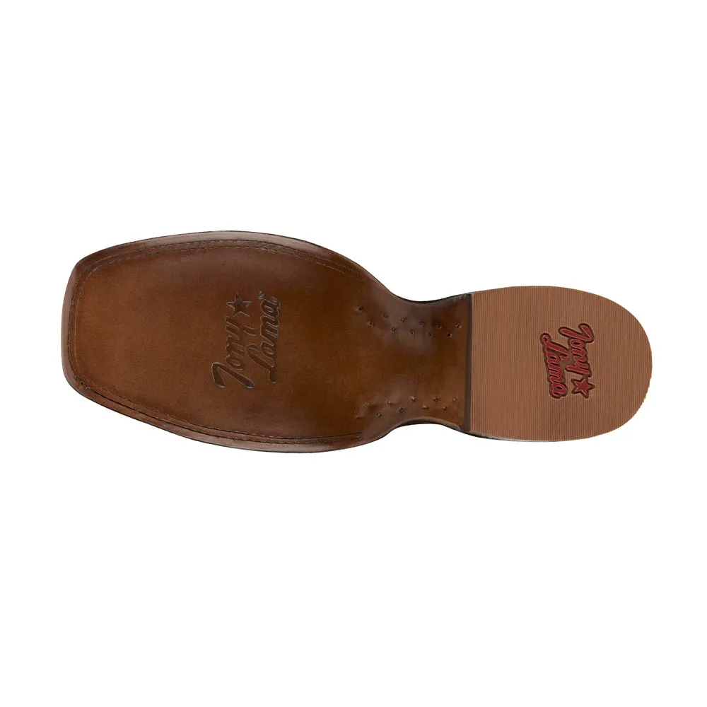Wray 11 Inch Embroidered Square Toe Cowboy Boots